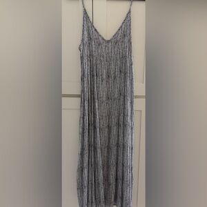 Elegant Black and White Women's Maxi